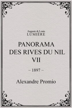 Panorama des rives du Nil, [VII] (1897)