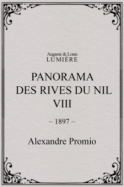 Panorama des rives du Nil, [VIII] (1897)