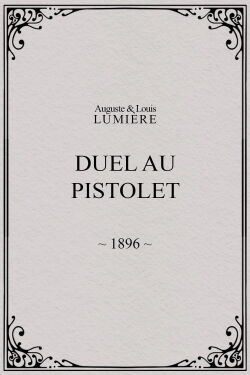 Pistol Duel (1896)