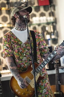 Post Malone Nirvana Tribute Livestream (2020)