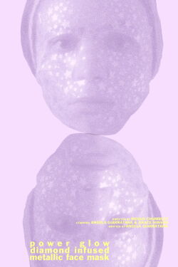 power glow diamond infused metallic face mask (2022)
