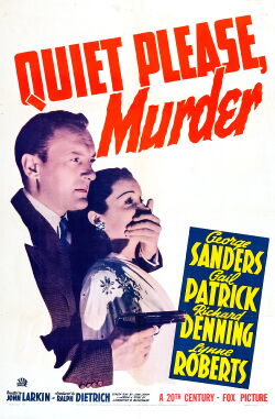 Quiet Please, Murder (1943)