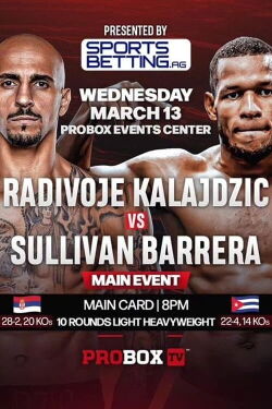 Radivoje Kalajdzic vs. Sullivan Barrera (2024)