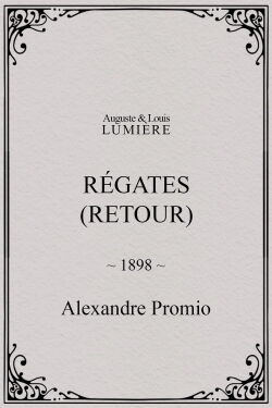 Régates (retour) (1898)