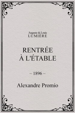 Rentrée à l'étable (1896)