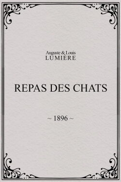 Repas des chats (1896)