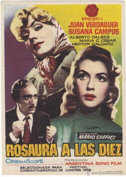 Rosaura at 10 O'Clock (1958)