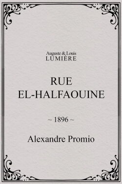 Rue El-Halfaouine (1896)