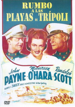 Rumbo a las playas de Tripoli (1942)