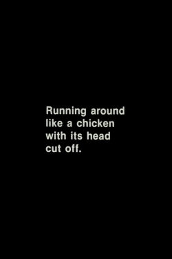 Running Around Like a Chicken With Its Head Cut Off (1960)