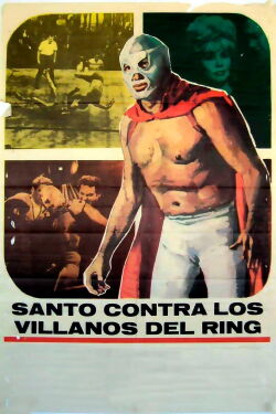 Santo el enmascarado de plata vs. los villanos del ring (1968)