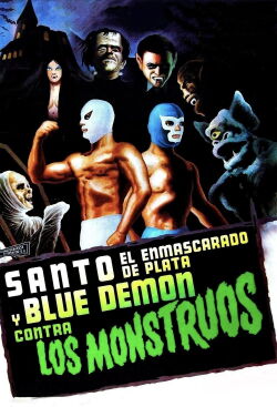 Santo el enmascarado de plata y Blue Demon contra los monstruos (1970)