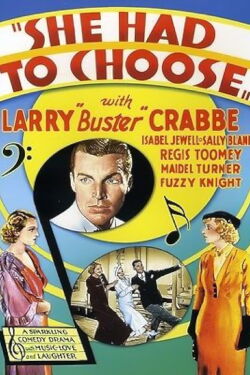 She Had to Choose (1934)