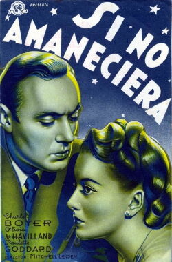 Si no amaneciera (1941)