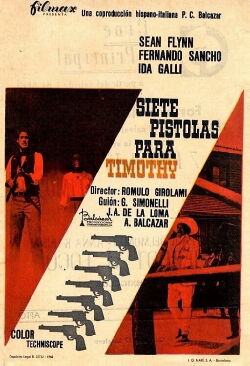 Siete pistolas para Timothy (1966)