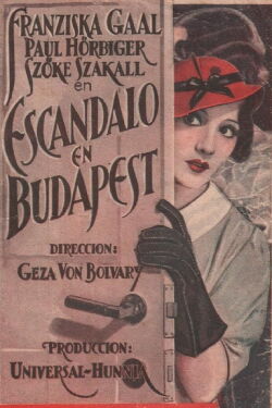 Skandal in Budapest (1933)