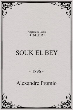 Souk el Bey (1896)