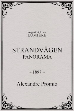 Strandvägen : panorama (1897)