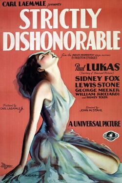 Strictly Dishonorable (1931)