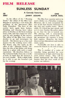 Sunless Sunday (1921)