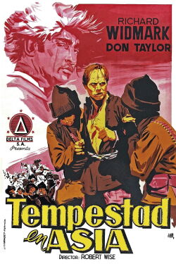 Tempestad en Asia (1953)