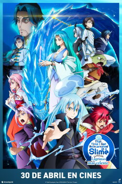 That Time I Got Reincarnated as a Slime. La película: Lágrimas del mar celeste (2026)