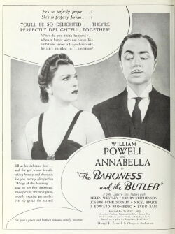 The Baroness and the Butler (1938)