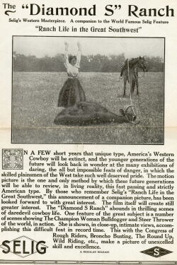 The 'Diamond S' Ranch (1912)