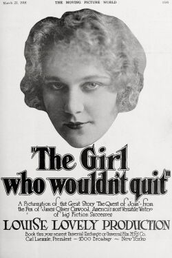 The Girl Who Wouldn't Quit (1918)