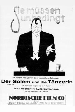 The Golem and the Dancing Girl (1917)