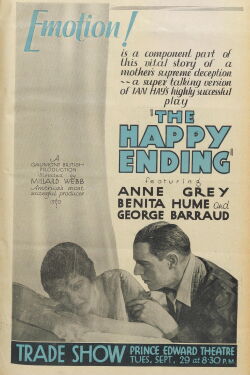 The Happy Ending (1931)