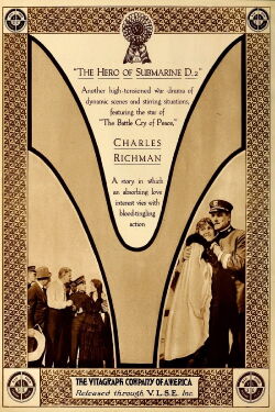 The Hero of Submarine D-2 (1916)