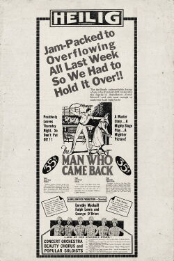 The Man Who Came Back (1924)