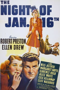 The Night of January 16th (1941)