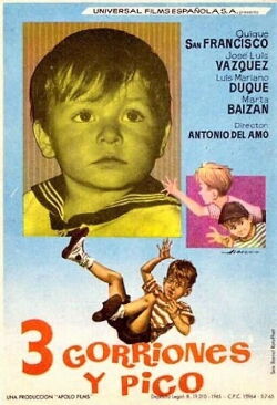 Tres gorriones y pico (1965)