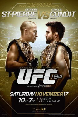 UFC 154: St-Pierre vs. Condit (2012)