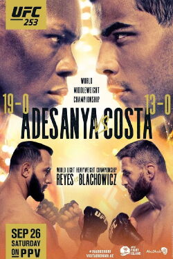 UFC 253: Adesanya vs Costa (2020)
