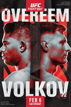 UFC Fight Night 184: Overeem vs. Volkov (2021)