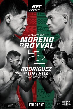UFC Fight Night 237: Moreno vs. Albazi (2024)