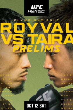UFC Fight Night 244: Royval vs. Taira (2024)