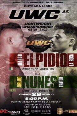 UWC 46: Nunes vs. Elpidio (2023)