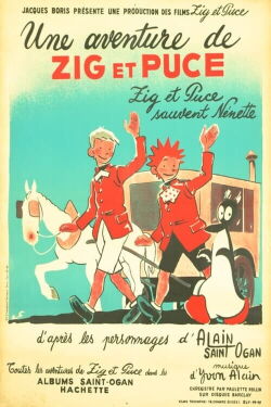 Zig et Puce sauvent Nénette (1955)