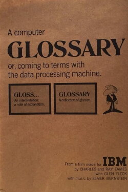 A Computer Glossary (1968) A Computer Glossary (1968)