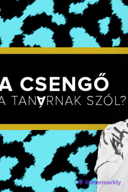 A csengő a tanárnak szól? - Fülöp Viktor, Hajdú Balázs, Litkai Gergely, Szabó Balázs Máté (2022)