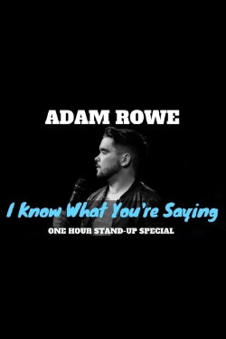 Adam Rowe: I Know What You're Saying (2017) Adam Rowe: I Know What You're Saying (2017)