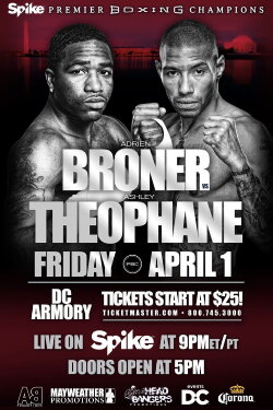 Adrien Broner vs. Ashley Theophane (2016) Adrien Broner vs. Ashley Theophane (2016)