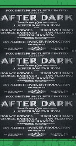After Dark (1933) After Dark (1933)