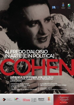 Alfredo D'Aloisio in arte (e in politica) Cohen (2018)