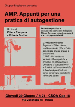 AMP. Appunti per una pratica di autogestione (2023) AMP. Appunti per una pratica di autogestione (2023)