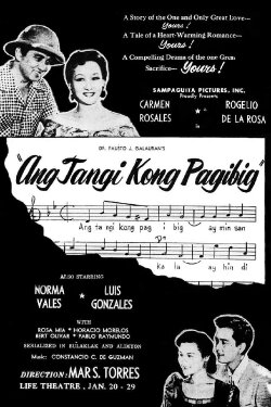 Ang Tangi Kong Pagibig (1955) Ang Tangi Kong Pagibig (1955)